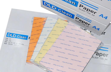 Dust-free cleanroom printing paper